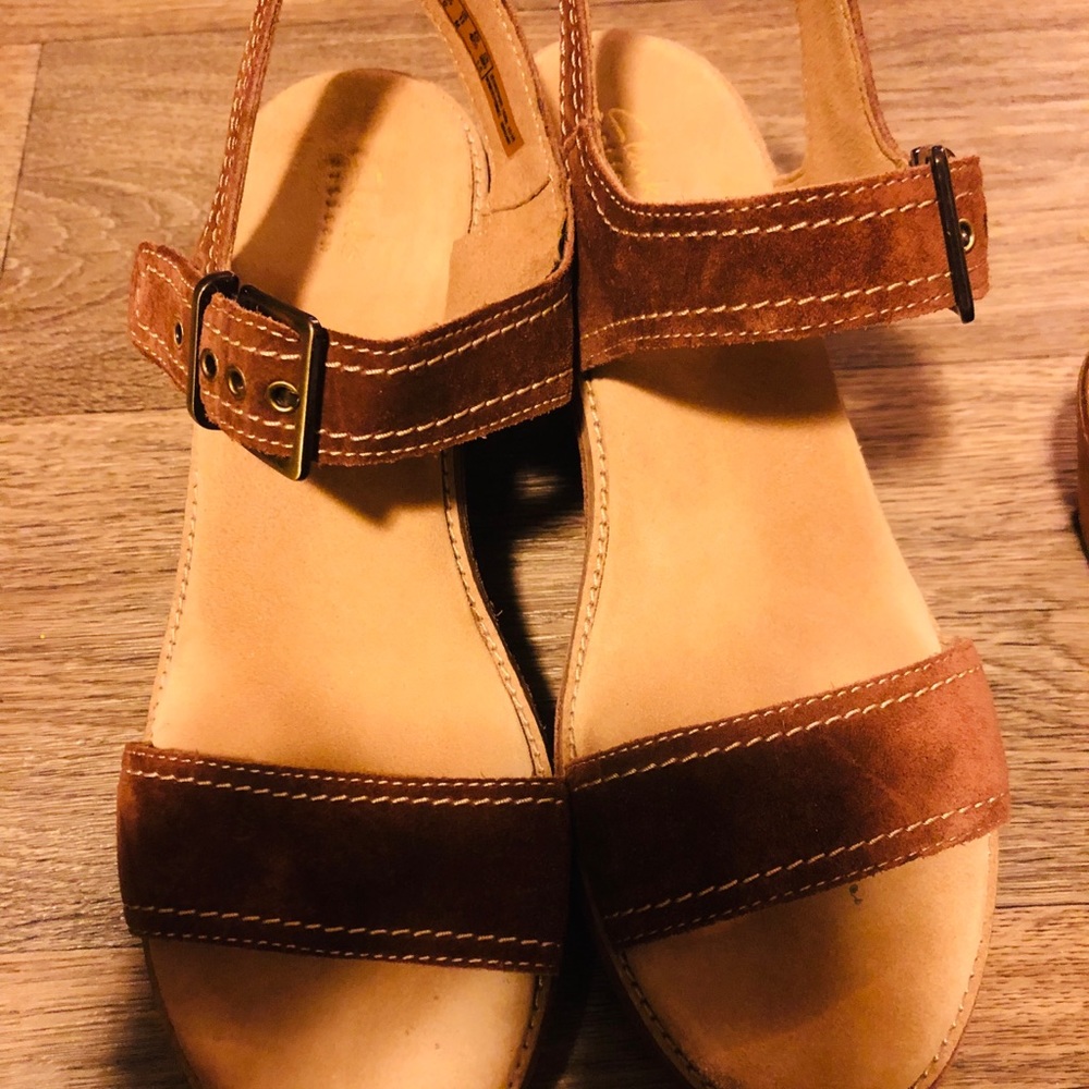 Clarks Artisan Platform Wedge Sandal